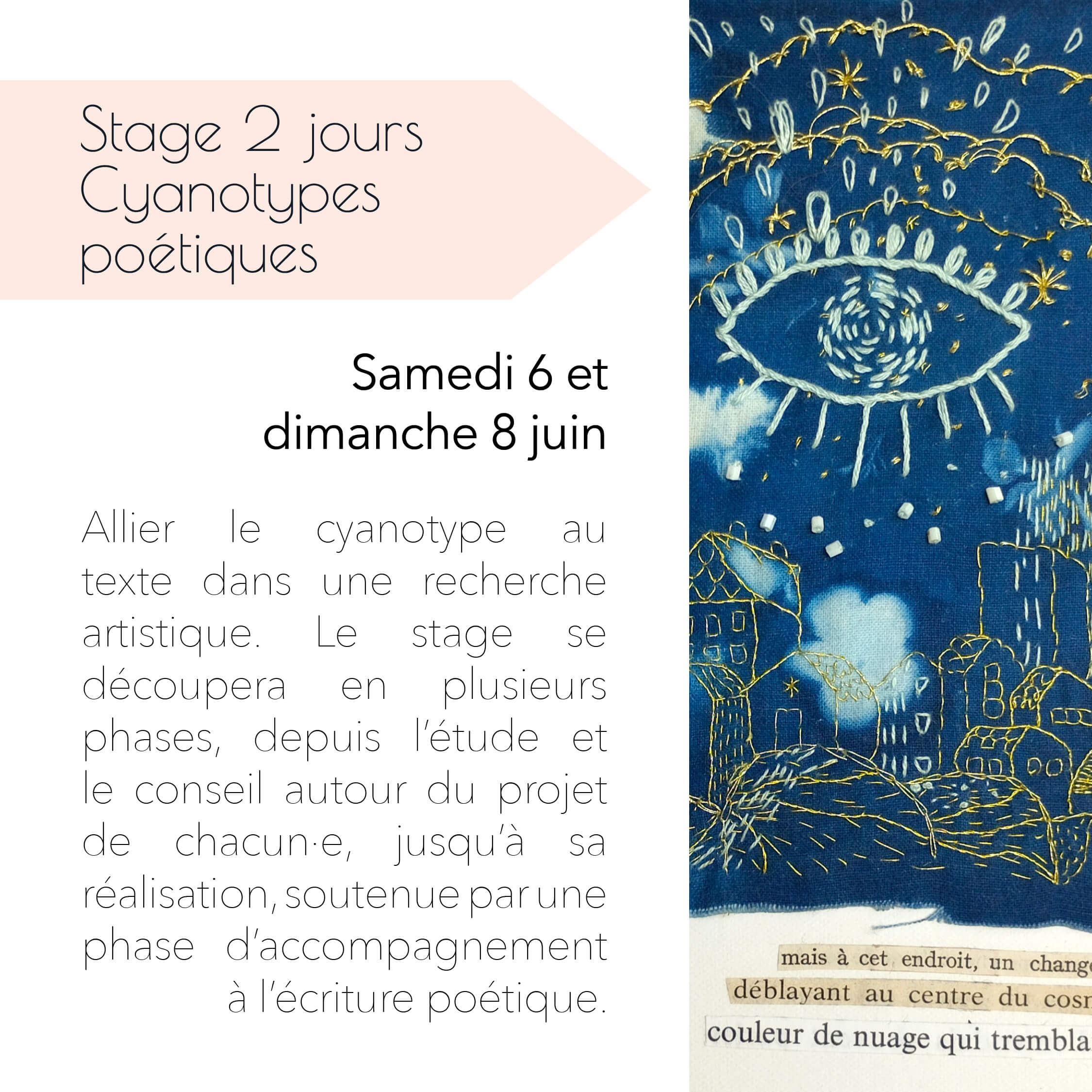 Cyanotypes poétiques